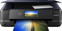 Epson Expression Photo XP-970 Small-in-One - Multifunktionsdrucker - Farbe - Tintenstrahl - 216 x 297 mm (Original) - bis zu 8.1 Seiten/Min. (Kopieren) - bis zu 8.5 Seiten/Min. (Drucken) - 100 Blatt - USB 2.0, LAN, Wi-Fi(n), USB-Host (C11CH45402) von Epson