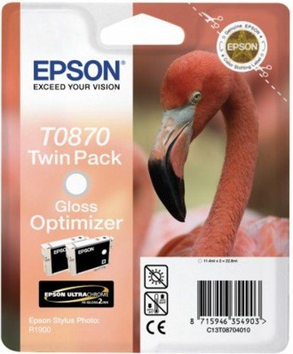 Epson Gloss Optimizer 2-Pack für R1900, T08704010 von Epson