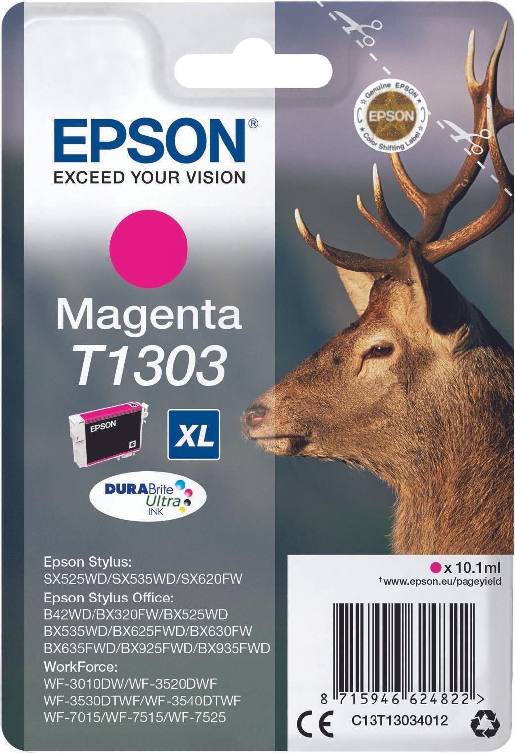 Epson Ink/T1303 Stag XL 10.1ml MG (C13T13034012) von Epson