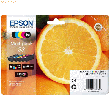 Epson Multipack Epson T3337 5 Farben von Epson