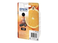 Epson Oranges Singlepack Black 33 Claria Premium Ink, Standardertrag, Tinte auf Pigmentbasis, 6,4 ml, 250 Seiten, 1 Stück(e) von Epson