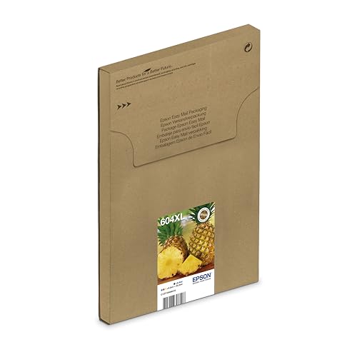 Epson Orginal 604XL Tinte Ananas Multipack 4-farbig XL, XP-2200 XP-2205 XP-3200 XP-4205 WF2910DWF WF2930DWF WF2950DWF, EasyMail, ReadyPrint Flex-Tintentarife Epson Orginal 604XL Tinte Ananas Multipack 4-farbig XL, XP-2200 XP-2205 XP-3200 XP-4205 WF2910DWF WF2930DWF WF2950DWF, EasyMail, ReadyPrint Flex-Tintentarife von Epson