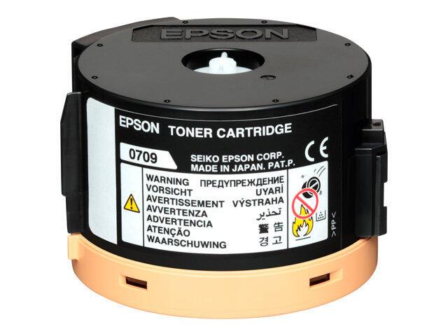 Epson Original 0709 Toner schwarz 2.500 Seiten (C13S050709) von Epson