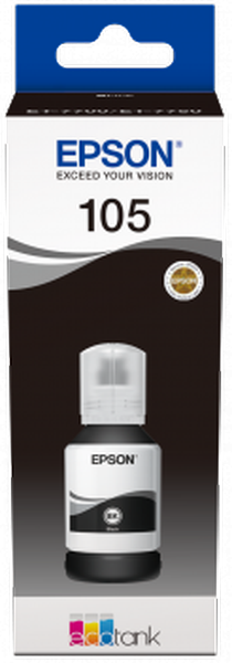 Epson Original 105 - Tinte schwarz - C13T00Q140 Epson Original 105 - Tinte schwarz - C13T00Q140 von Epson