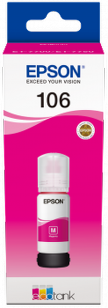Epson Original 106 - Tinte magenta -  C13T00R340 von Epson