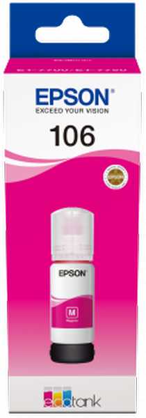 Epson Original 106 - Tinte magenta - C13T00R340 Epson Original 106 - Tinte magenta - C13T00R340 von Epson
