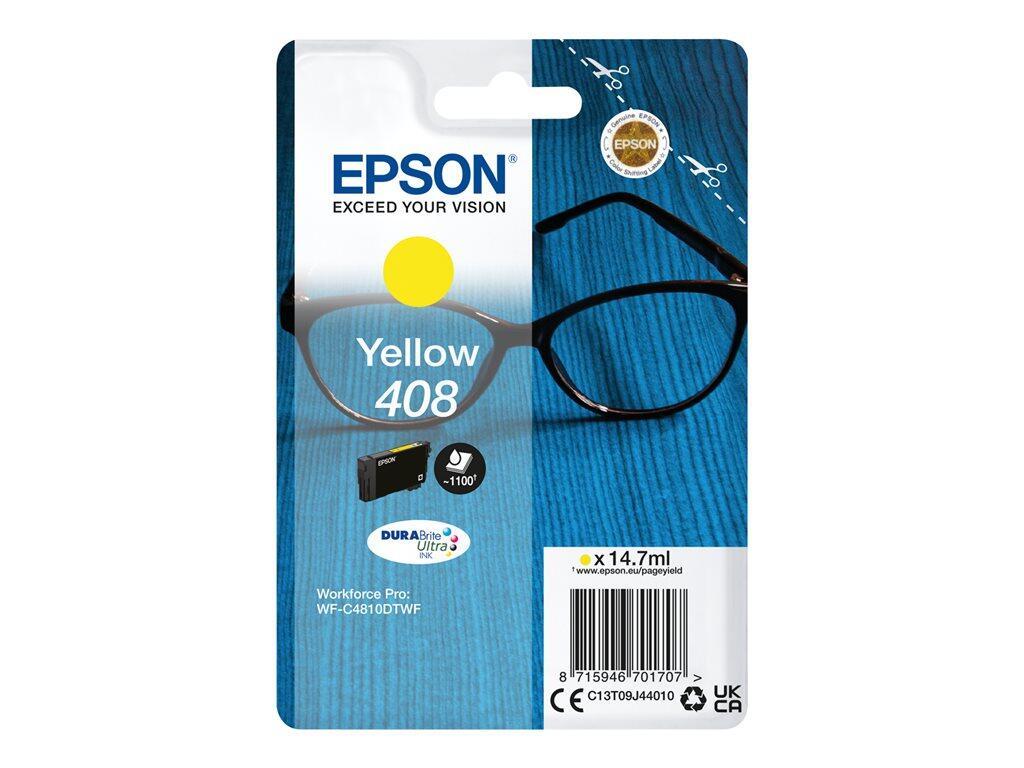 Epson Original 408 Druckerpatrone - gelb (C13T09J44010) von Epson