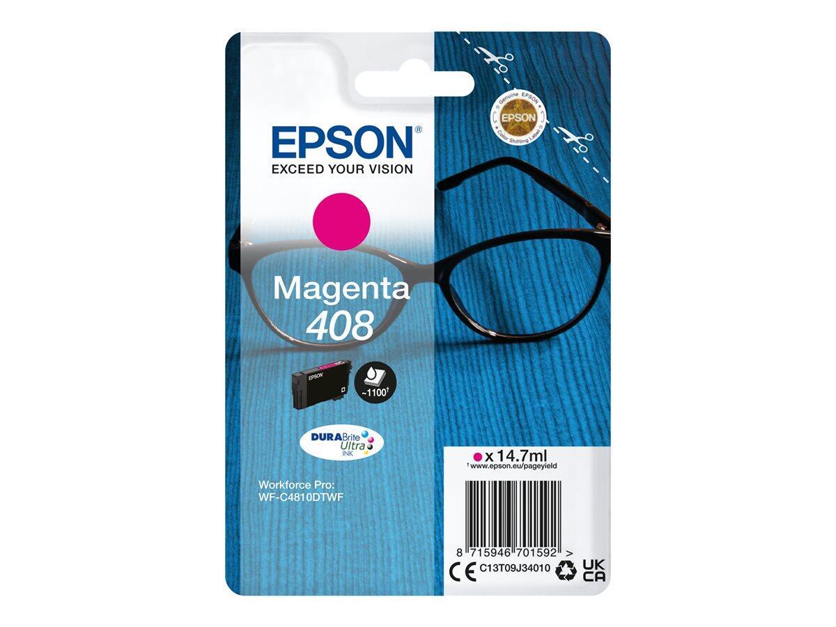 Epson Original 408 Druckerpatrone - magenta (C13T09J34010) von Epson