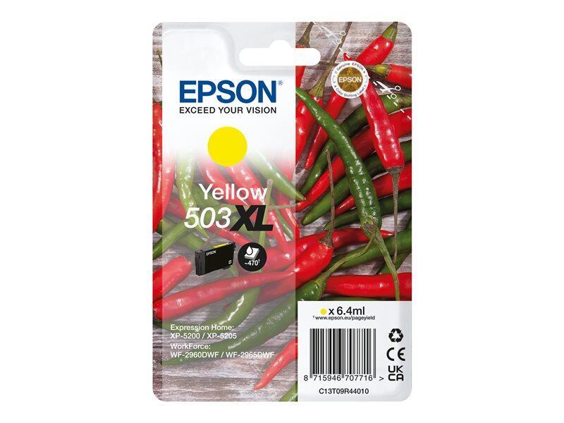 Epson Original 503XL Chilischoten Druckerpatrone - gelb (C13T09R44010) von Epson