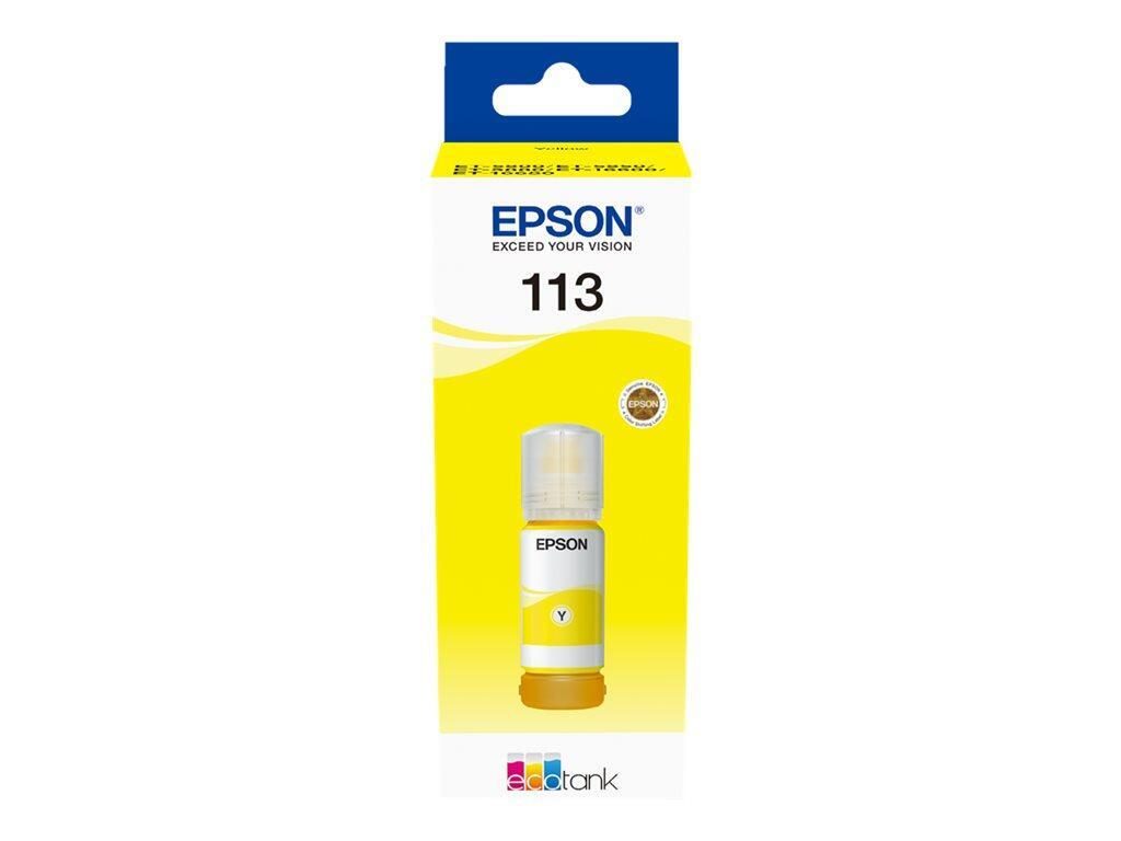 Epson Original EcoTank 113 Nachfülltinte - gelb (C13T06B440) von Epson