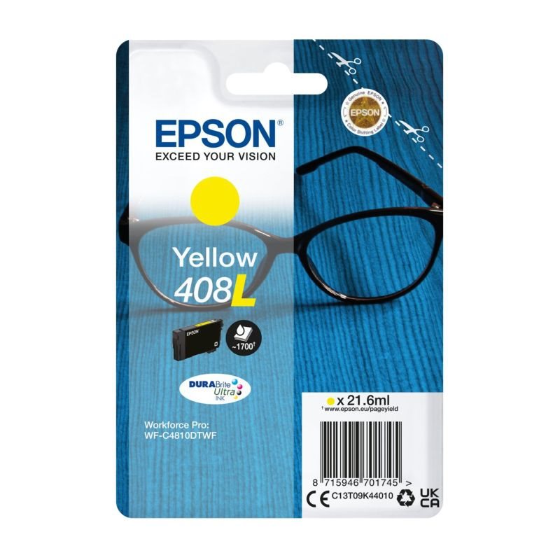 Epson Original HC Tinte gelb 408L - C13T09K44010 von Epson
