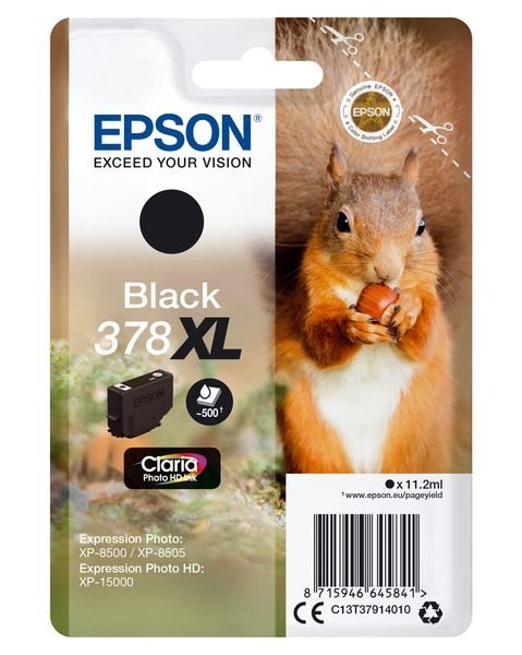 Epson Original - HC Tinte schwarz -  C13T37914010 von Epson