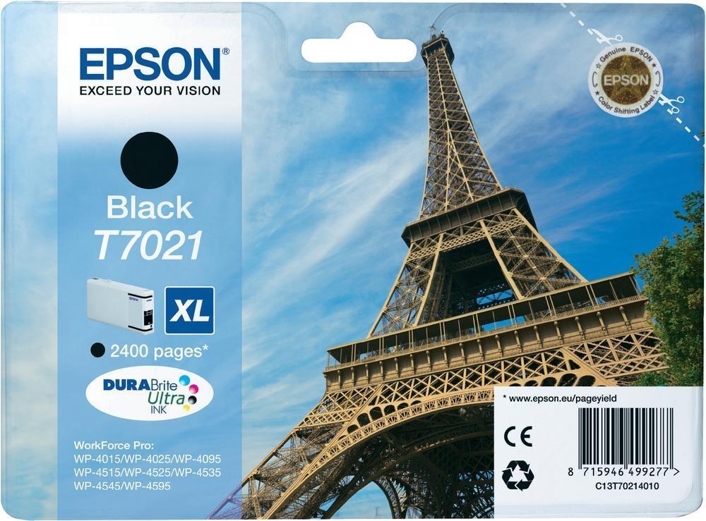 Epson Original T7021XL Druckerpatrone - schwarz (C13T70214010) von Epson