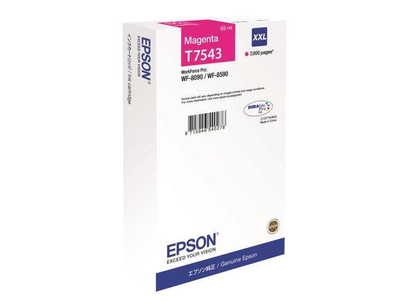 Epson Original T7543 XXL Druckerpatrone - magenta (C13T754340) von Epson