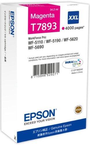 Epson Original T7893XXL 79XXL Druckerpatrone magenta 4.000 Seiten 34ml (C13T7... Epson Original T7893XXL 79XXL Druckerpatrone magenta 4.000 Seiten 34ml (C13T7... von Epson