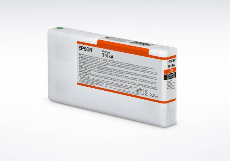 Epson Original T913A Druckerpatrone orange 200ml (C13T913A00) von Epson