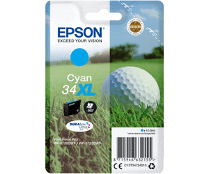 Epson Original - Tinte 34XL cyan -  C13T34724010 von Epson