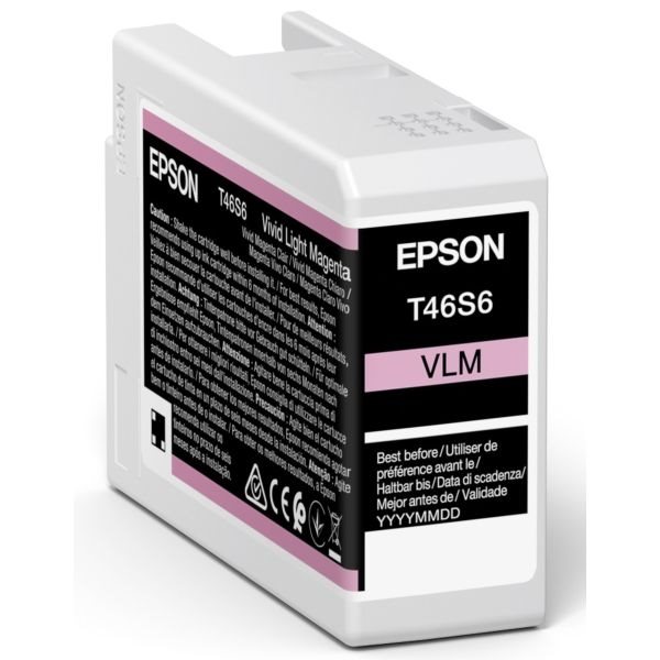 Epson Original Tinte Light Magenta T46S6 - C13T46S600 von Epson