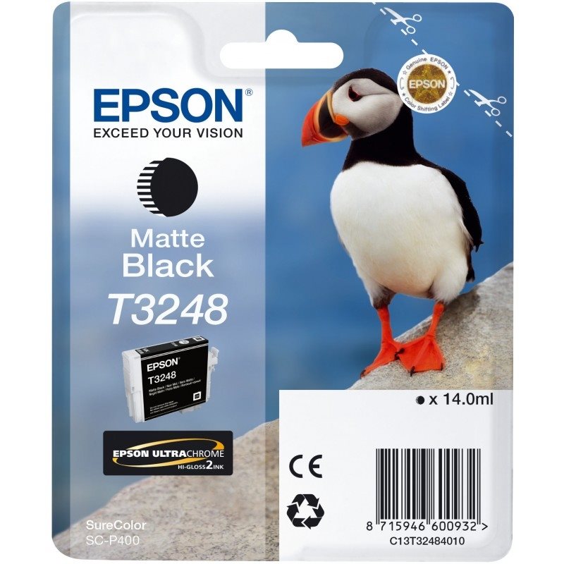 Epson Original - Tinte T3248 matt schwarz von Epson