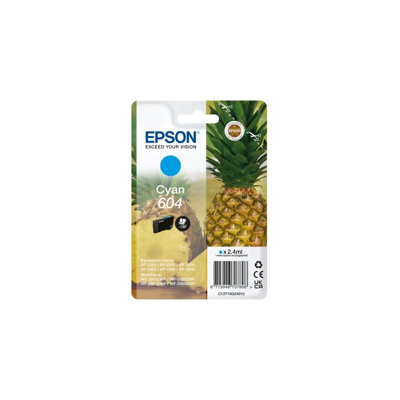 Epson Original Tinte cyan - C13T10G24020 von Epson