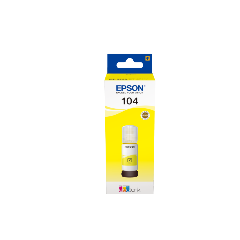 Epson Original Tinte gelb 104 - C13T00P440 von Epson