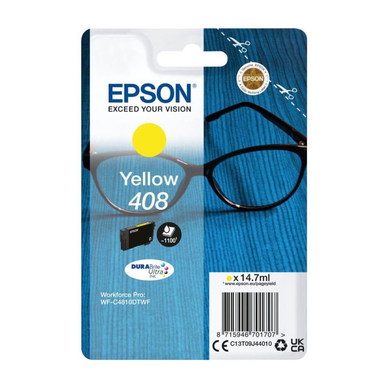 Epson Original Tinte gelb 408 - C13T09J44010 von Epson