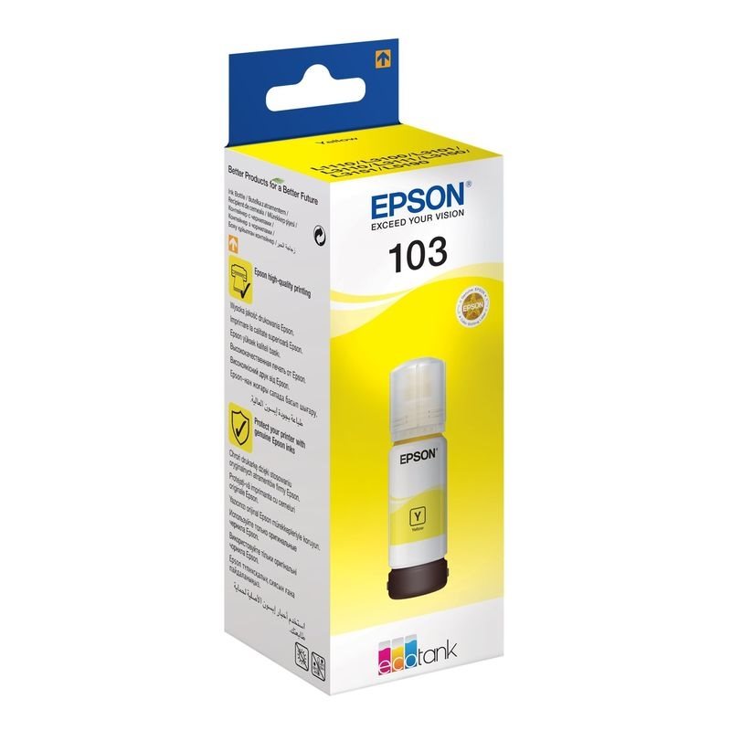 Epson Original Tinte gelb EcoTank 103 - C13T00S44A10 von Epson