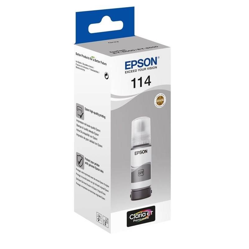 Epson Original Tinte grau EcoTank 114 - C13T07B540 von Epson