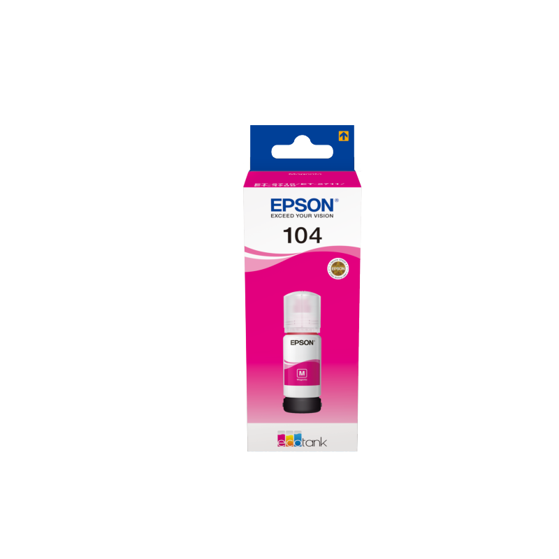 Epson Original Tinte magenta 104 - C13T00P340 von Epson