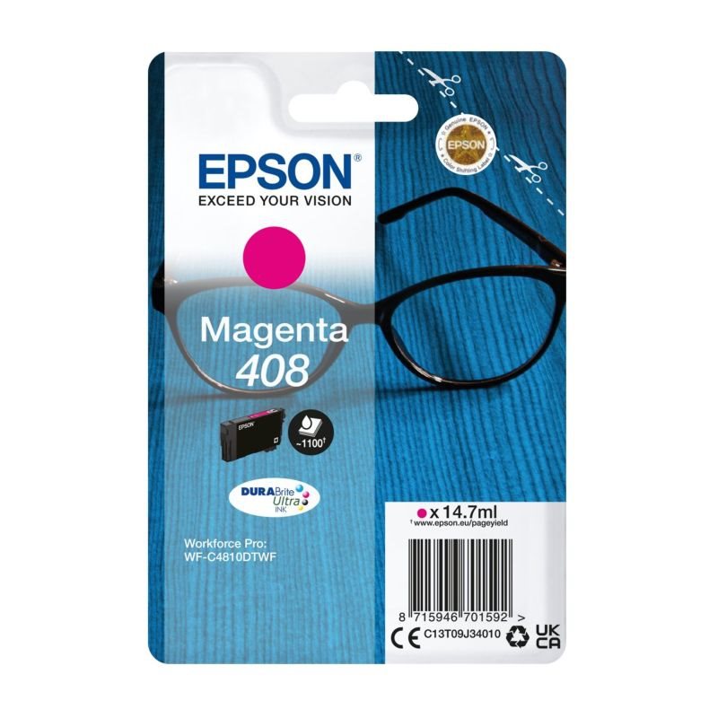 Epson Original Tinte magenta 408 - C13T09J34010 von Epson
