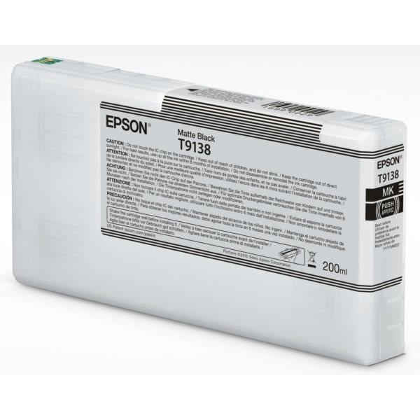 Epson Original Tinte matt schwarz T9138 - C13T913800 von Epson