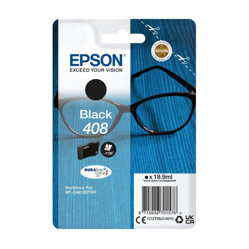 Epson Original Tinte schwarz 408 - C13T09J14010 von Epson
