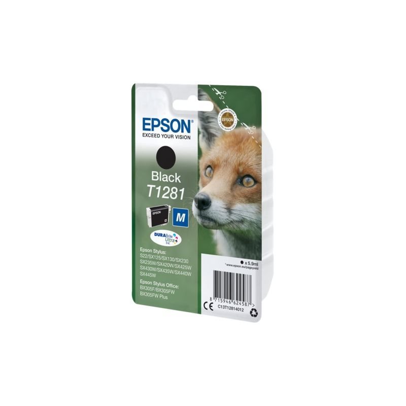 Epson Original Tinte schwarz T1281 - C13T12814012 Epson Original Tinte schwarz T1281 - C13T12814012 von Epson