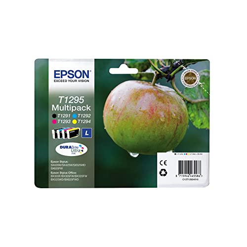 Epson Original Tintenpatronen Multipack T1295, BK/C/M/Y Epson Original Tintenpatronen Multipack T1295, BK/C/M/Y von Epson