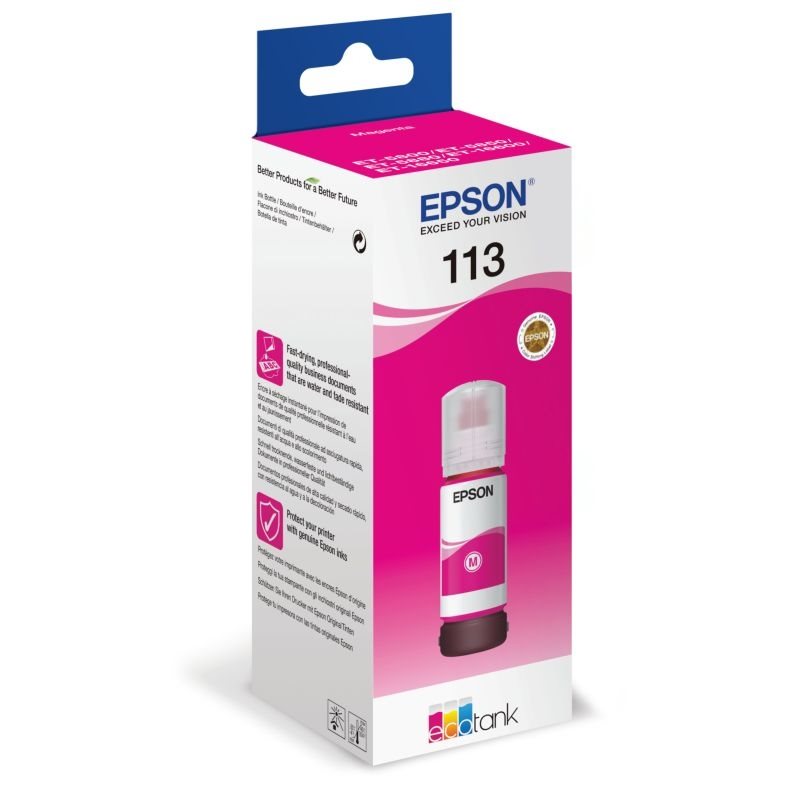 Epson Original magenta - Nachfülltinte 113 - C13T06B340 Epson Original magenta - Nachfülltinte 113 - C13T06B340 von Epson