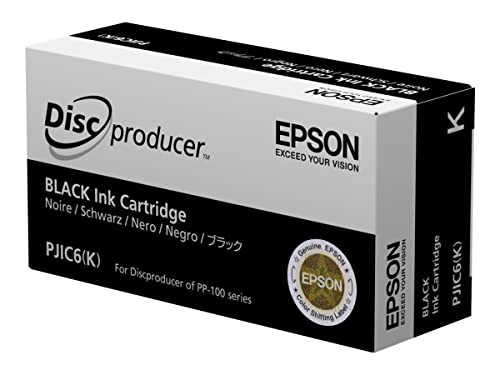 Epson PJIC7(K) Schwarz Tintenpatrone C13S020693 von Epson