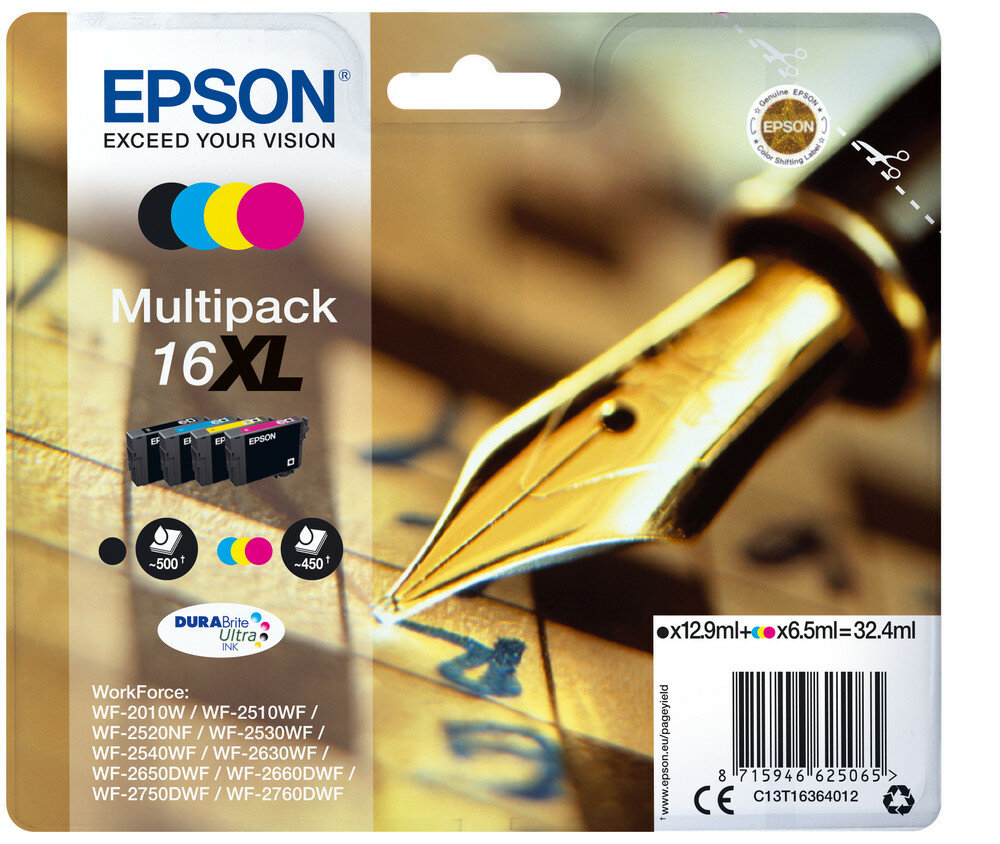 Epson Pen and crossword Multipack 16XL DURABrite Ultra Ink Epson Pen and crossword Multipack 16XL DURABrite Ultra Ink von Epson