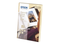 Epson Premium Glossy Photo Paper - 10x15cm - 40 Blätter, Premium-Glanz, 255 g/m², Weiß, 40 Blätter, - SureColor SC-T7200D-PS - SureColor SC-T7200D - SureColor SC-T7200-PS - SureColor SC-T7200 -..., 100 mm von Epson