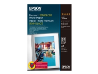 Epson Premium Semi-Gloss Photo Paper - A4 - 20 Blätter, Halb-Glanz, 251 g/m², Weiß, 20 Blätter, Expression Premium XP-900 Expression Premium XP-830 Expression Premium XP-820 Expression Premium..., 1 Stück(e) von Epson