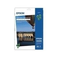 Epson Premium Semigloss Photo Paper - Seidenmattfotopapier - A4 (210 x 297 mm) - 20 Blatt (C13S041332) von Epson