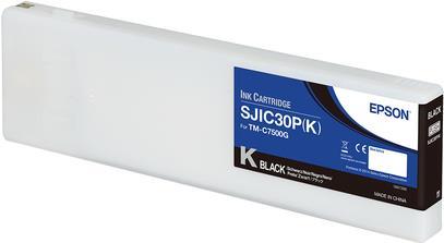Epson SJIC30P(K) - 295.2 ml - Schwarz - Original - Tintenpatrone - f�r ColorWorks TM-C7500G von Epson