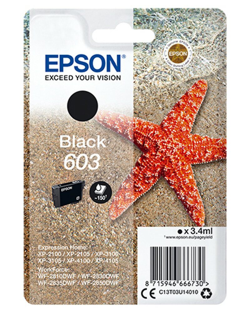 Epson Singlepack Black 603 Ink Epson Singlepack Black 603 Ink von Epson