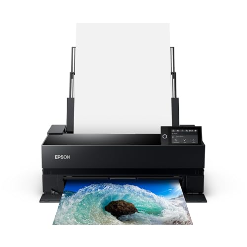 Epson SureColor SC-P900 Fotodrucker für Foto- & Kunstdrucke (Drucke bis DIN A2+, optionale Rollenpapiereinheit, Medienbreite bis 17 Zoll/43,2 cm, BEO-Technologie, 10 Farben, WiFi, WiFi Direct) schwarz von Epson