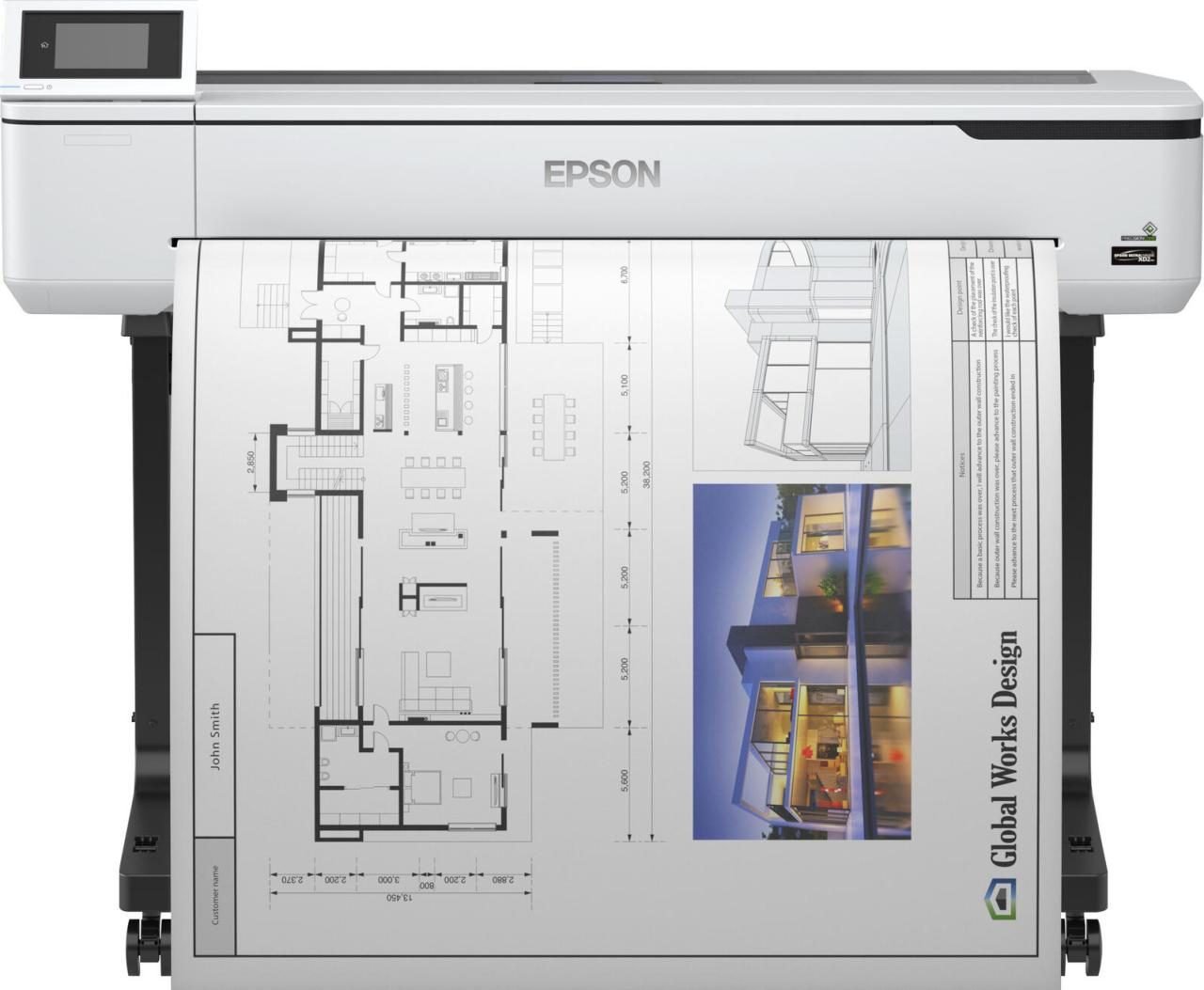 Epson SureColor SC-T5100 Tinten-Großformatdrucker von Epson