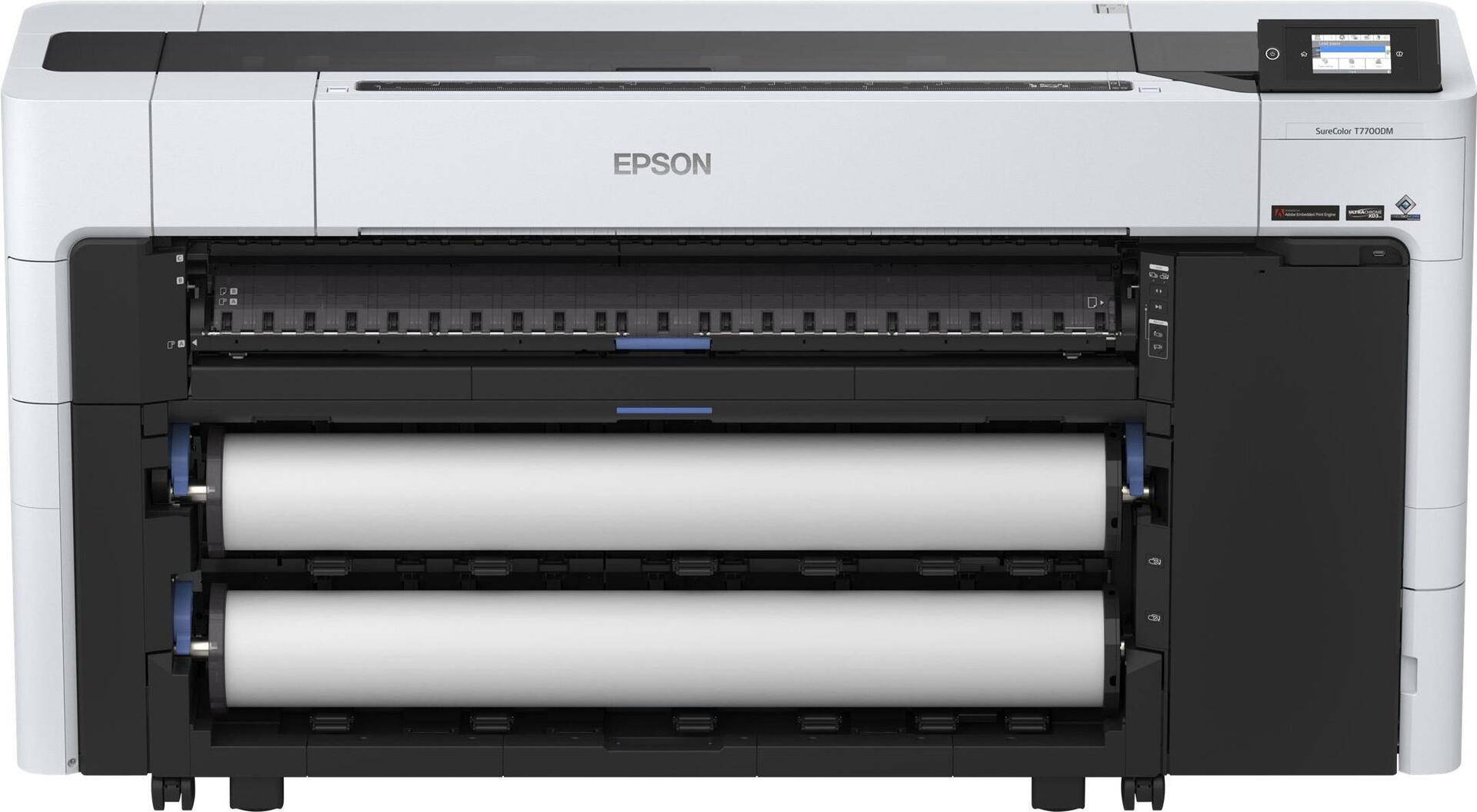 Epson SureColor T7700DM - 1118 mm (44) Multifunktionsdrucker - Farbe - Tintenstrahl - Rolle (111,8 cm) (Medien) - USB 2.0, Gigabit LAN, NFC, Wi-Fi(ac) von Epson