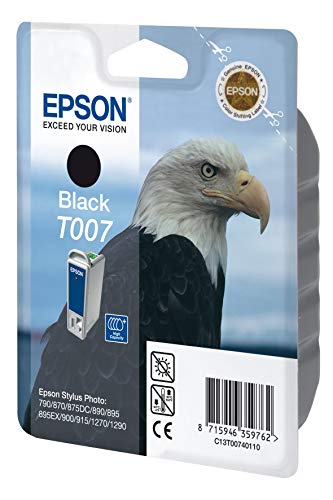 Epson T007 Tintenpatrone Adler, Singlepack, schwarz von Epson