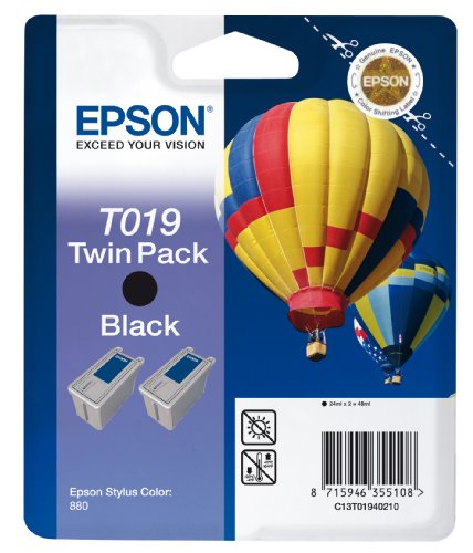 Epson T019402 Tintenpatrone schwarz von Epson