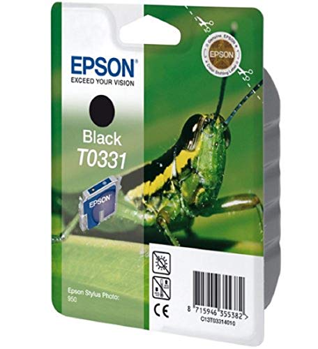 Epson T0331 Tintenpatrone Grashüpfer, Singlepack, schwarz von Epson