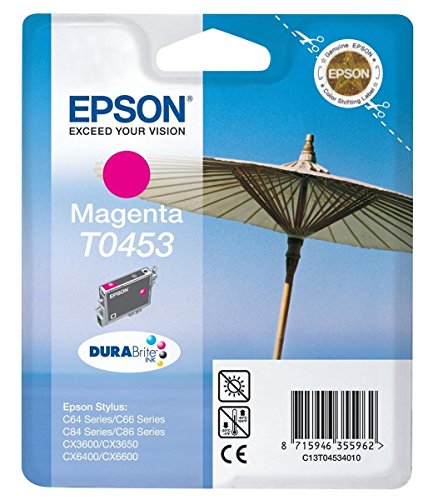 Epson T0453 Tintenpatrone Sonnenschirm, Singlepack, magenta von Epson