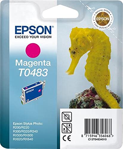 Epson T0483 Tintenpatrone Seepferd, Singlepack Magenta von Epson
